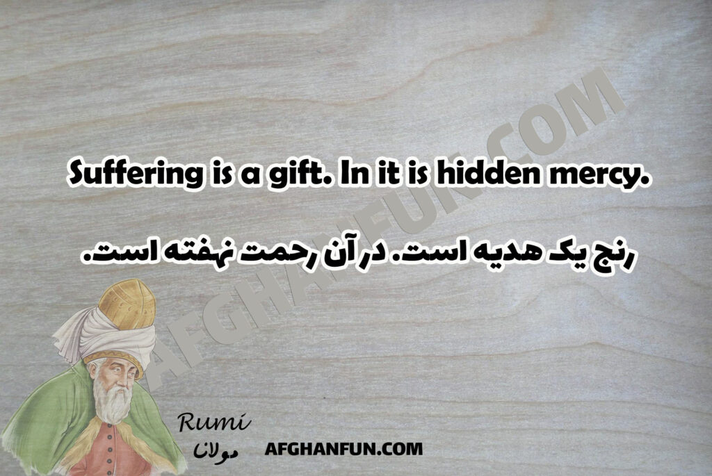 Suffering as a Gift: Rumi’s Perspective on Life’s Challenges