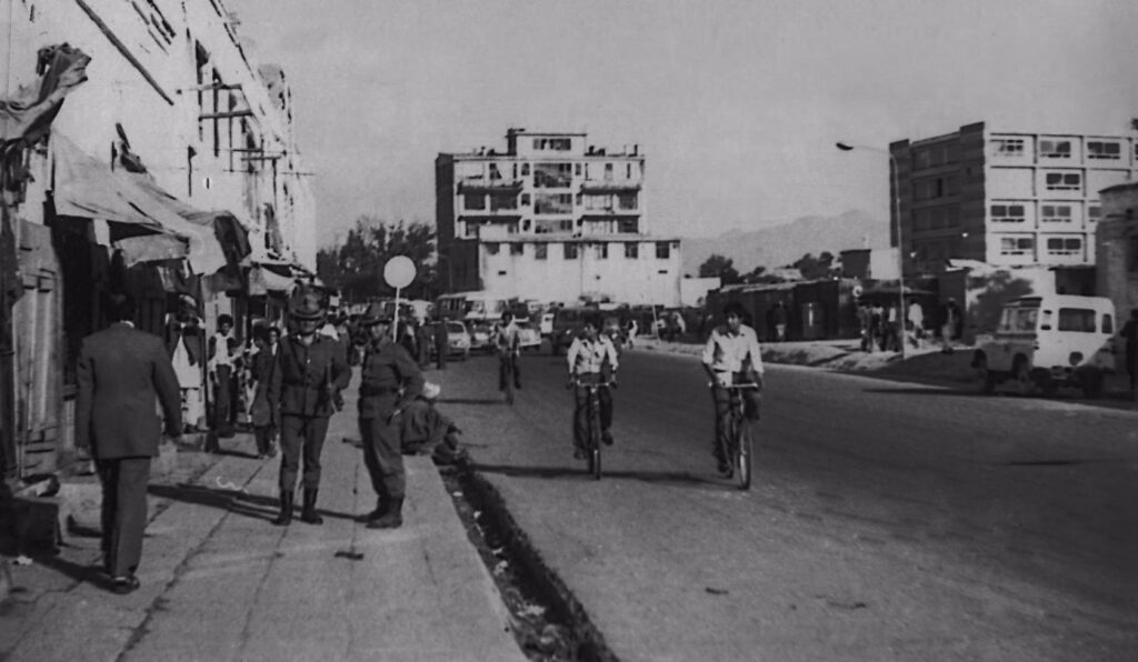 The presence of Soviet troops in Kabul.