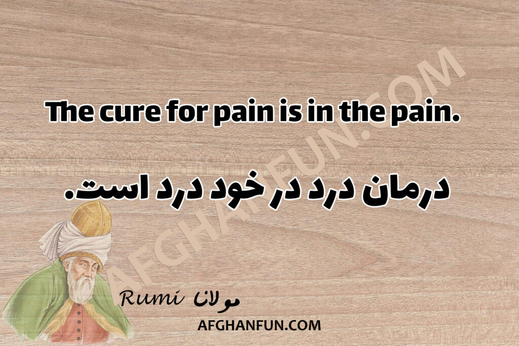 Healing Wisdom: Rumi on Pain and Growth